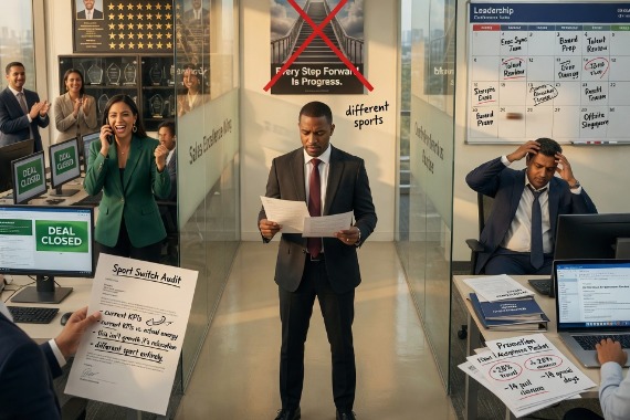 The Sport Switch Audit: The Five Question Framework Every Professional Should Run Before Accepting a Promotion