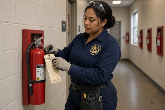 Fire Extinguisher Inspection: The Business Behind the Tag